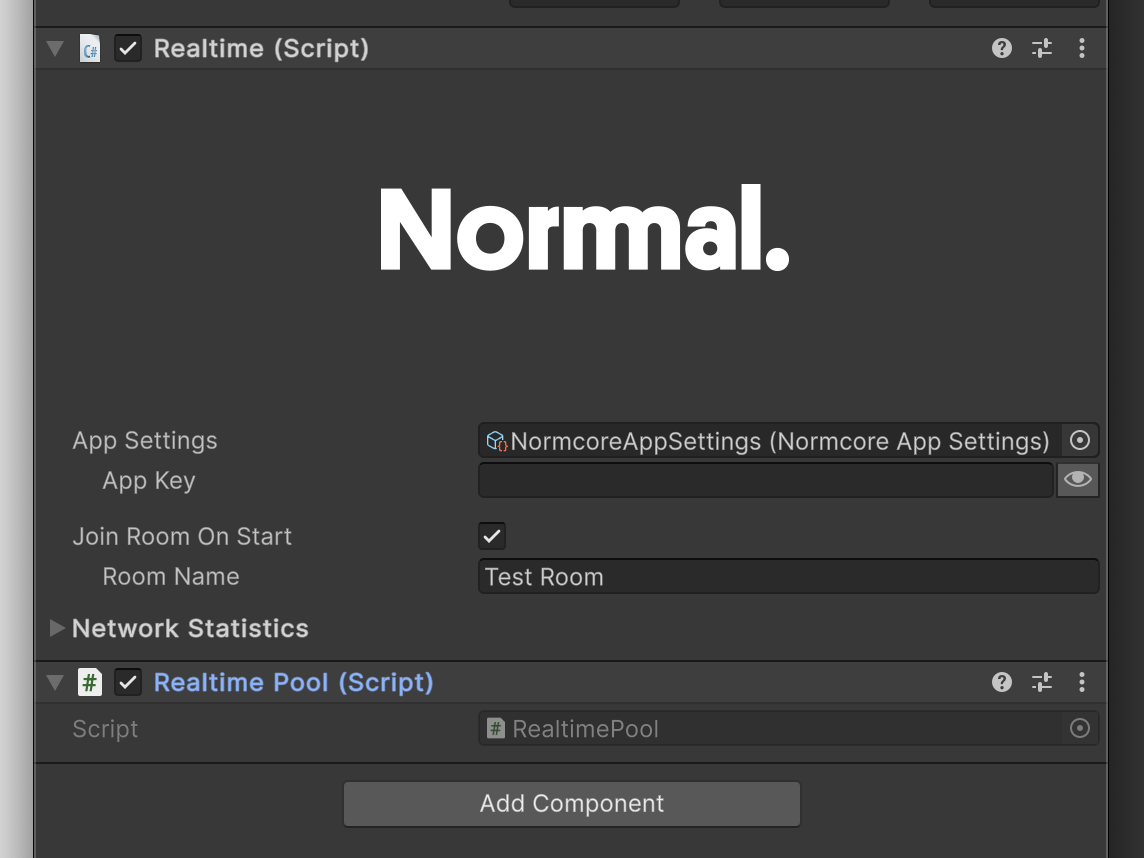 RealtimePool component